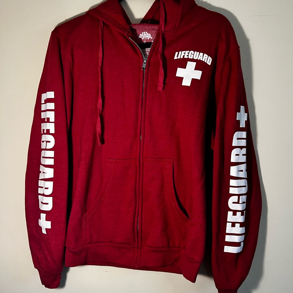 Red Hoodie Sweatshirt